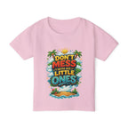 “Dont Mess With His Little Ones” Toddler T‑Shirt