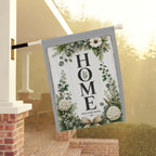 Welcome Home Banner — Floral Banner Flag