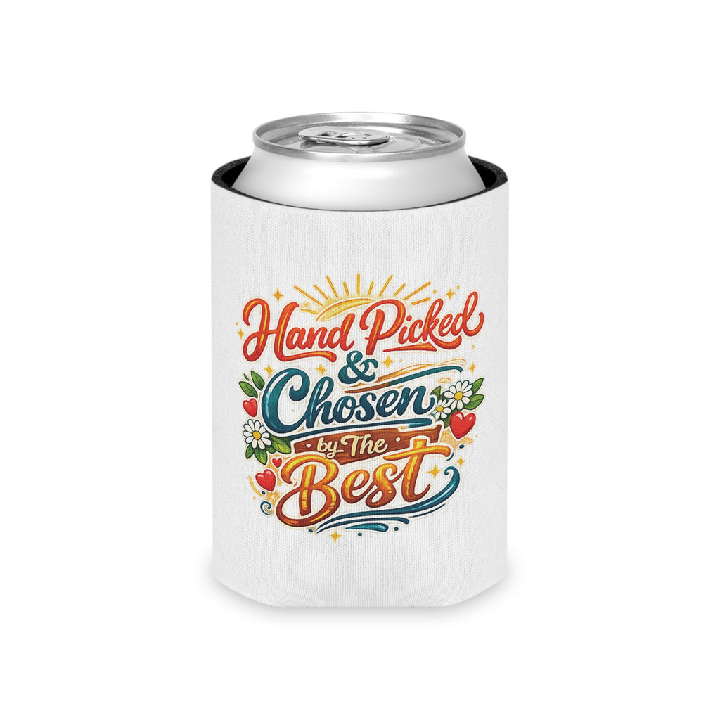 White Can Cooler — "Hand Picked & Chosen by the Best"
