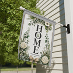 Welcome Home Banner — Floral Banner Flag