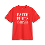 "Faith Fuels Purpose" Unisex Active T Shirt