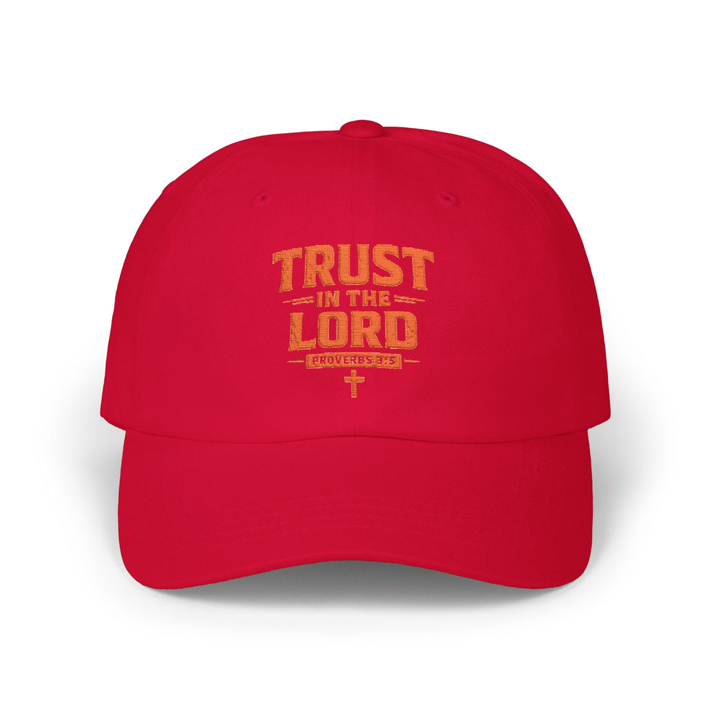 Trust in the Lord Embroidered Cap