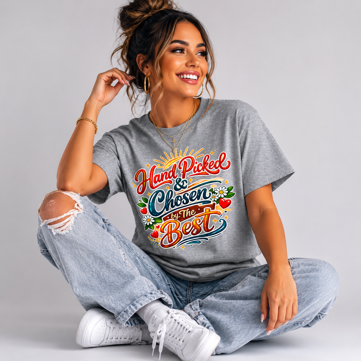 Women's Hand Picked & Chosen T-Shirt - Bella Canvas
