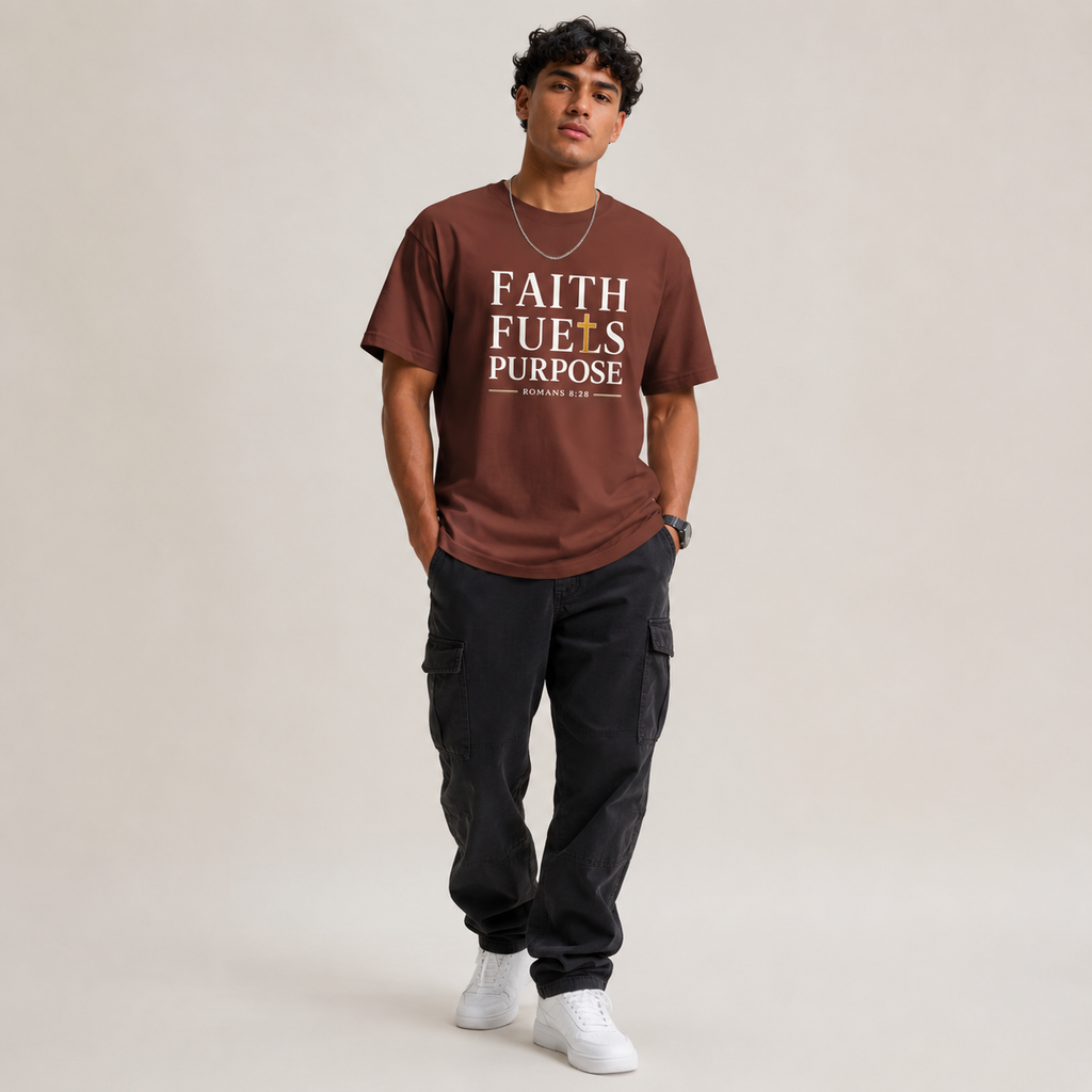 "Faith Fuels Purpose" Unisex Active T Shirt