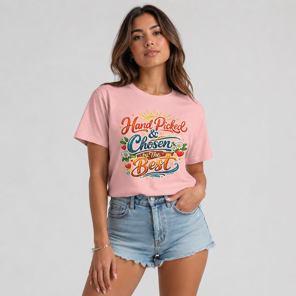 Women's Hand Picked & Chosen T-Shirt - Bella Canvas