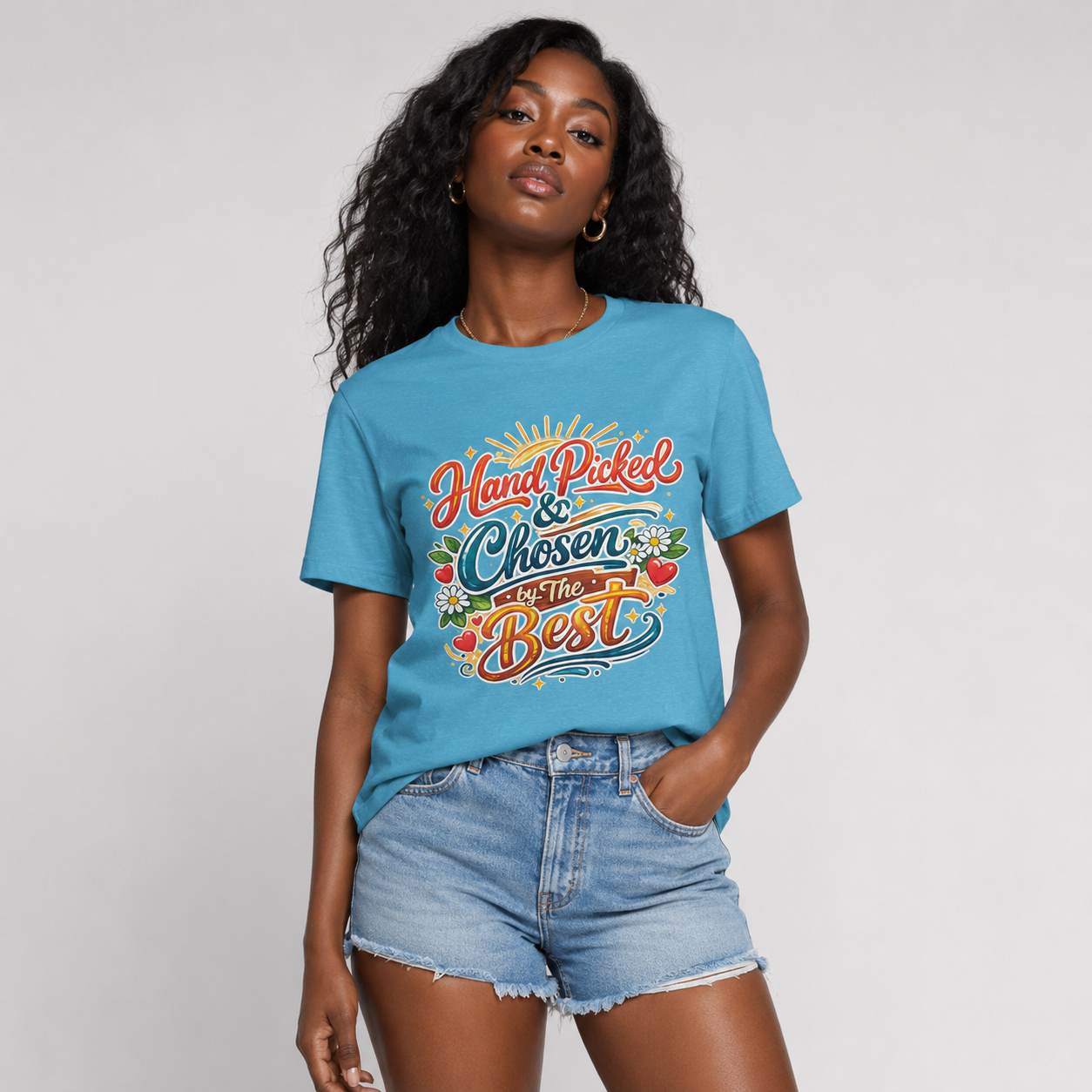 Women's Hand Picked & Chosen T-Shirt - Bella Canvas