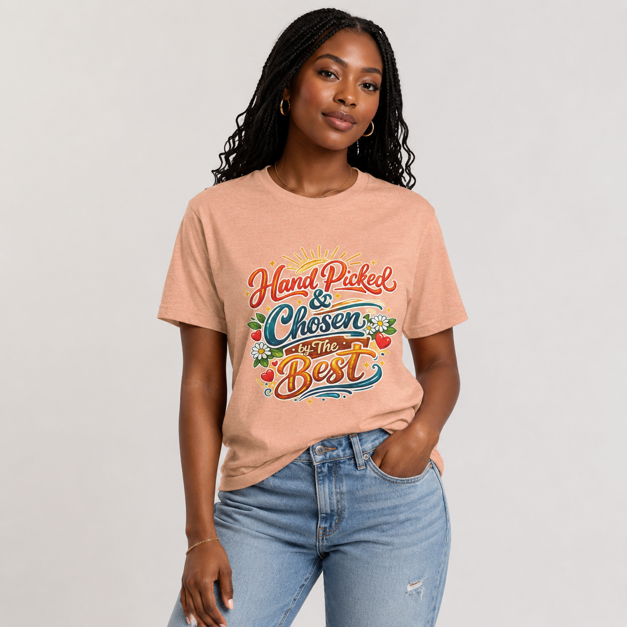 Women's Hand Picked & Chosen T-Shirt - Bella Canvas