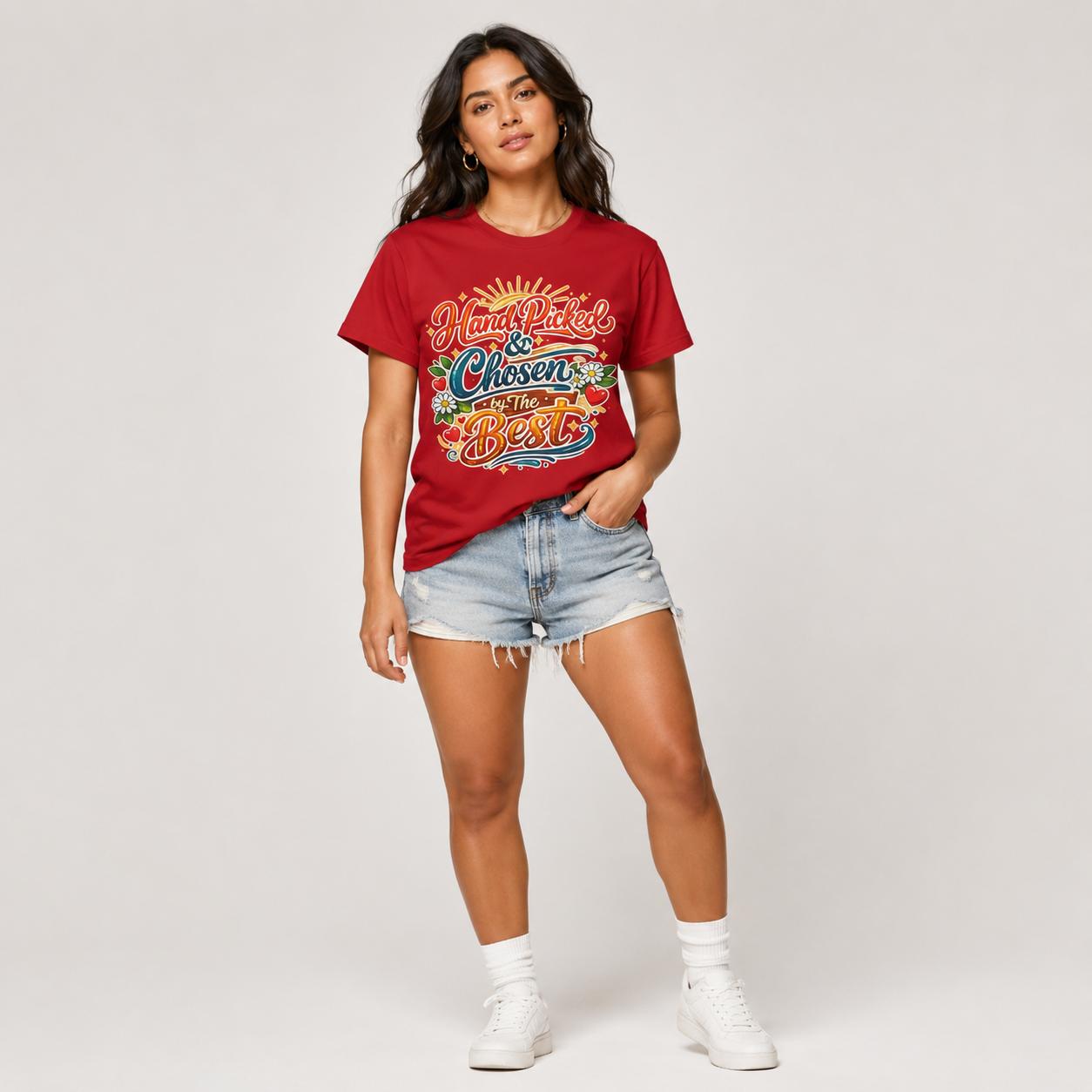 Women's Hand Picked & Chosen T-Shirt - Bella Canvas