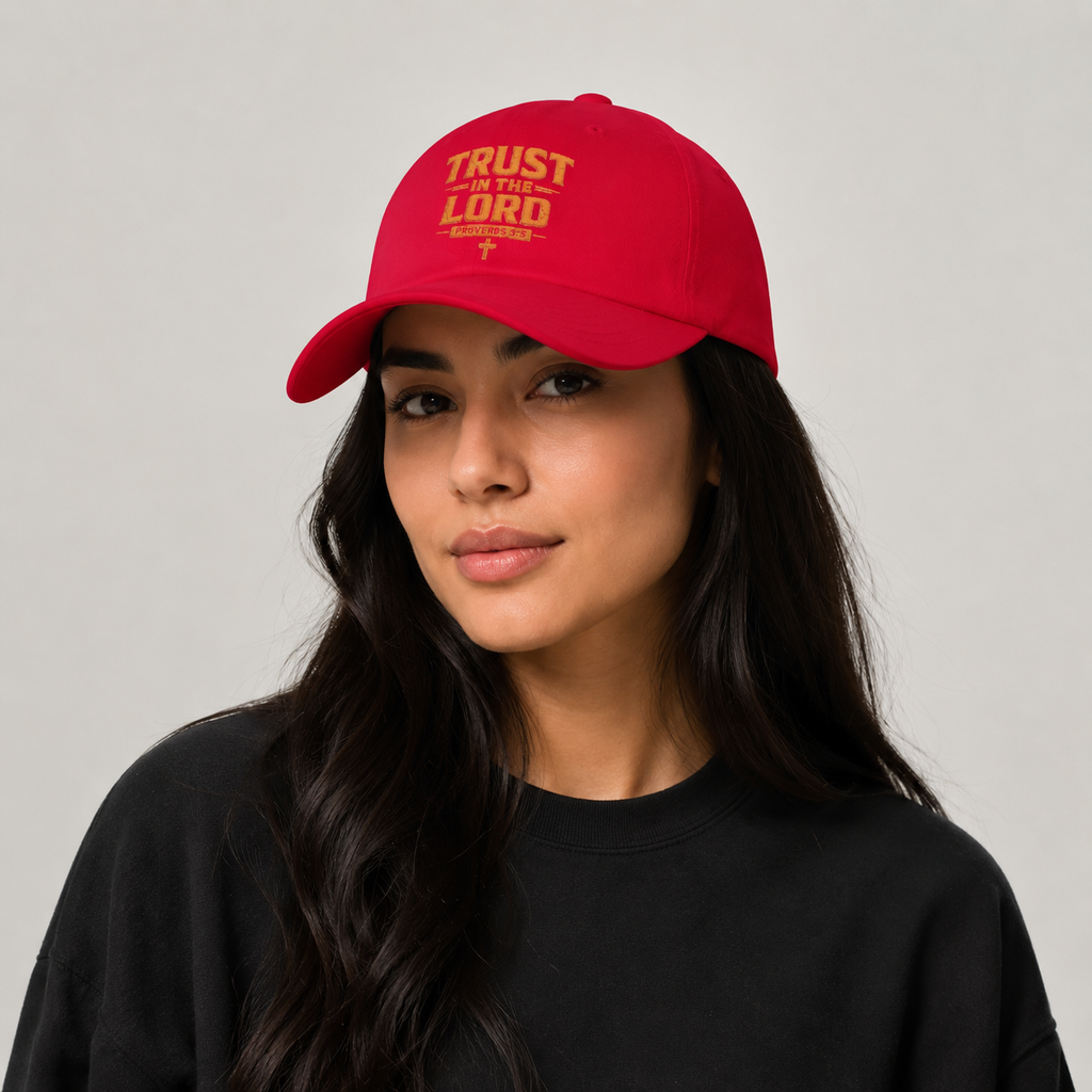 Trust in the Lord Embroidered Cap