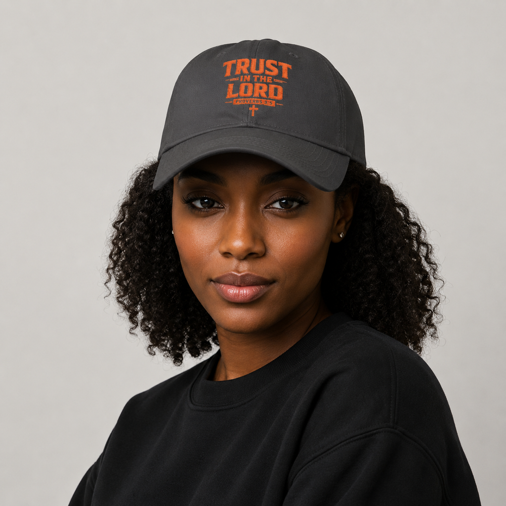 Trust in the Lord Embroidered Cap