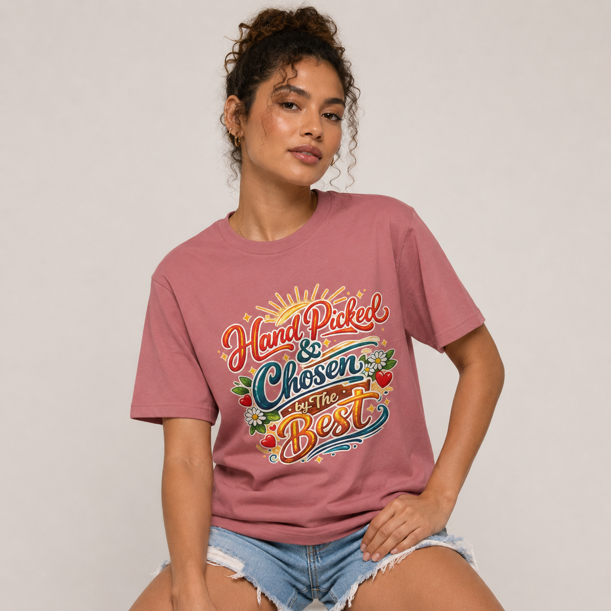 Women's Hand Picked & Chosen T-Shirt - Bella Canvas