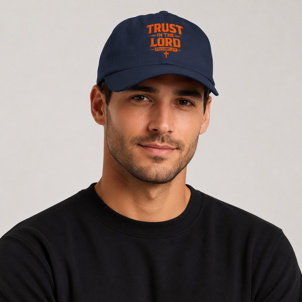 Trust in the Lord Embroidered Cap