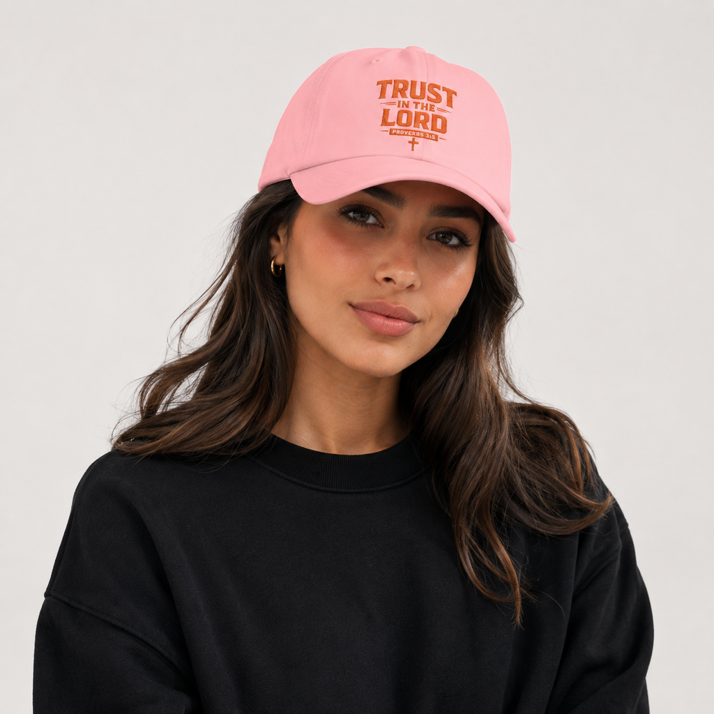 Trust in the Lord Embroidered Cap