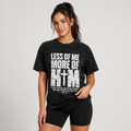Less of He More of Him Snow Wash Tee