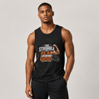 "The Struggle Is Real But So Is God" Loose Fit Tank Top
