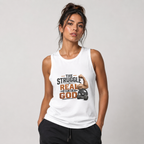 "The Struggle Is Real But So Is God" Loose Fit Tank Top
